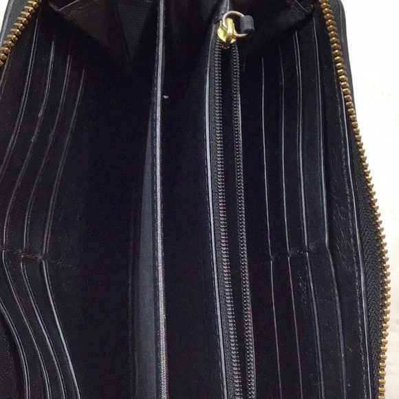 Coach Madison twist black leather zip around wallet - Picture 8 of 11